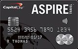 Aspire Travel World Elite MasterCard issued by Capital One Canada