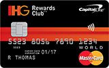 IHG Rewards Club World MasterCard issued by Capital One Canada