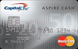 Aspire Cash Platinum MasterCard issued by Capital One Canada