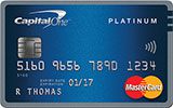 Capital One Platinum MasterCard issued by Capital One Canada