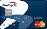 Guaranteed Secured MasterCard issued by Capital One Canada