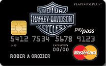 Harley-Davidson Platinum Plus MasterCard issued by MBNA