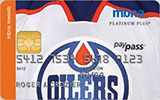 Edmonton Oilers Rewards Platinum Plus MasterCard issued by MBNA