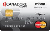 Canadore College Rewards Platinum Plus MasterCard issued by MBNA