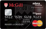 Learn more about McGill University Rewards Platinum Plus MasterCard issued by MBNA