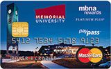 Learn more about Memorial University of Newfoundland Rewards Platinum Plus MasterCard issued by MBNA