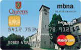 Learn more about Queen’s University Rewards Platinum Plus MasterCard issued by MBNA