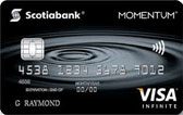 Learn more about Scotia Momentum VISA Infinite card issued by Scotiabank