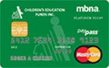 Learn more about Children’s Education Fund Inc. Platinum Plus MasterCard issued by MBNA