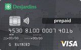Learn more about Desjardins Prepaid Visa issued by Desjardins