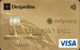 Desjardins Visa Odyssey  Gold issued by Desjardins