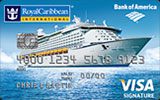 Royal Caribbean Visa Signature Credit Card issued by Bank of America