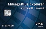 Learn more about United MileagePlus Explorer Card  issued by Chase Bank