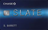 Chase Slate issued by Chase Bank