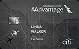 AAdvantage Executive World Elite MasterCard issued by Citi Bank