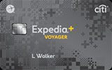 EXPEDIA+ VOYAGER CARD from Citi issued by Citi Bank