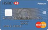 HSBC Platinum MasterCard credit card issued by HSBC Bank USA