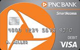  PNC SmartAccess Prepaid Visa Card issued by PNC Bank