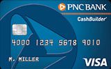 PNC CashBuilder Visa Credit Card issued by PNC Bank