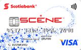 SCENE VISA Card issued by Scotiabank