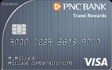 PNC Travel Rewards Visa Business Credit Card issued by PNC Bank