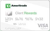 Learn more about TD Ameritrade Client Rewards Credit Card issued by TD Bank