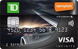 TD Aeroplan Visa Infinite Card issued by TD Canada Trust