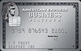 Business Platinum Card issued by American Express