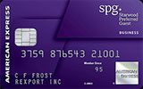 Starwood Preferred Guest Business Credit Card issued by American Express