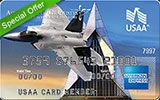 USAA Military Affiliate American Express issued by The United Services Automobile Association (USAA)