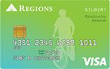 Regions Student Visa issued by Regions Bank