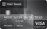 M&T Visa Signature Credit Card issued by M&T Bank