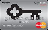 Key2More Rewards MasterCard issued by KeyBank