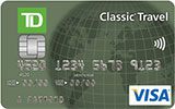 TD Classic Travel Visa Card issued by TD Canada Trust