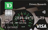 TD Drivers Rewards Visa Card issued by TD Canada Trust