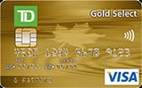 Learn more about TD Gold Select Visa Card issued by TD Canada Trust