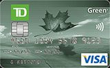 Learn more about TD Green Visa Card issued by TD Canada Trust