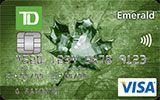 TD Emerald Visa Card issued by TD Canada Trust