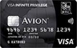 Avion Visa Infinite Privilege issued by RBC Royal Bank