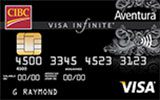 CIBC Aventura Visa Infinite Card issued by CIBC