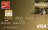 CIBC Aventura Gold Visa Card issued by CIBC