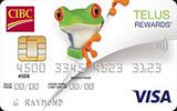 CIBC TELUS Rewards Visa Card issued by CIBC