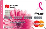 Learn more about Allure MasterCard issued by National Bank of Canada