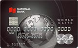 Learn more about World Elite MasterCard issued by National Bank of Canada